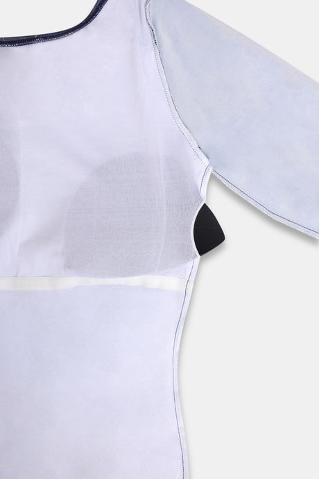 Zelocity Padded Maillot With Zipper - Medieval Blue — image 7